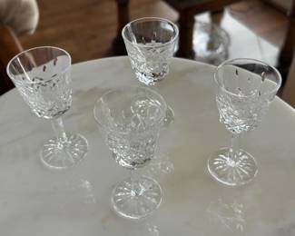 Waterford Cordial glasses. 