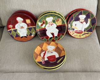 Chef plates - By Jennifer Brinley.