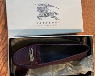Several pairs of brand new Burberry shoes