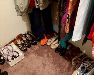 Heels, Tennis shoes, boots, flats