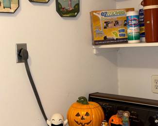 Wall Plaques, Halloween Decorations 
