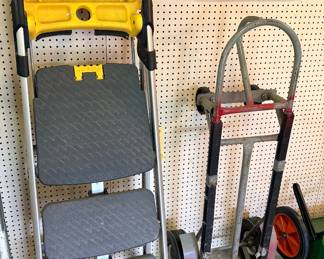 Painting Step ladder, another dolly