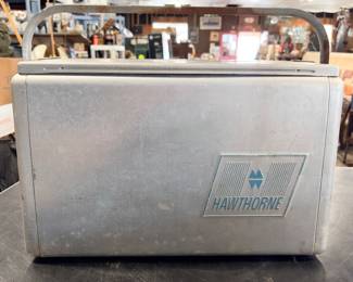 Very cool nice condition mid-century modern aluminum cooler