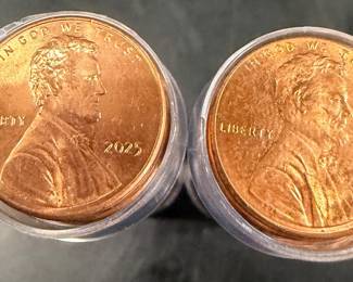 The last of the pennies