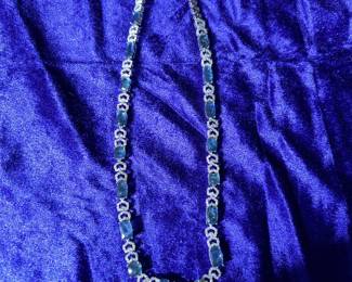 Beautiful aquamarine necklace
