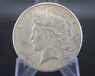 Lot 101. 1923 S Peace dollar