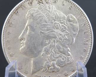 Lot 176. 1889 P Morgan silver dollar