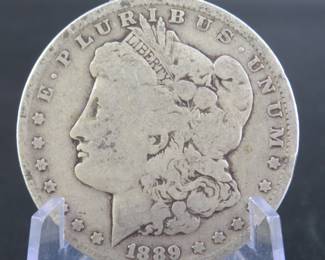 Lot 178. 1889 O Morgan silver dollar