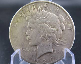 Lot 230. 1926 S Peace dollar