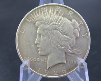 Lot 260. 1926 D Peace dollar