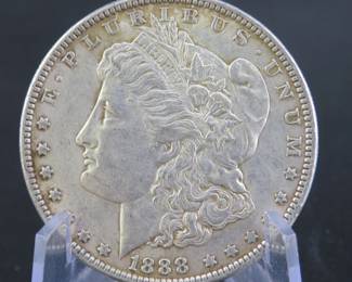 Lot 193. 1888 P Morgan silver dollar