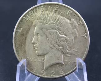 Lot 269. 1926 S Peace dollar