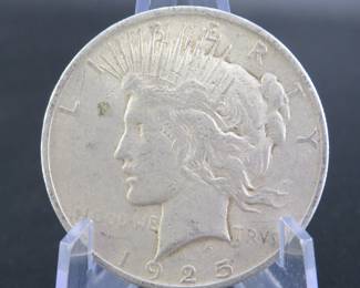 Lot 184. 1925 P Peace dollar