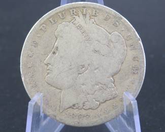 Lot 285. 1883 S Morgan silver dollar
