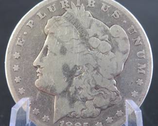 Lot 174. 1885 P Morgan silver dollar