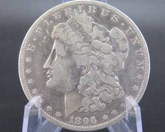 Lot 117. 1896 O Morgan silver dollar