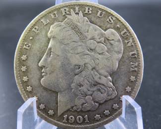 Lot 245. 1901 O Morgan silver dollar