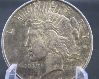 Lot 52. 1922 P Peace silver dollar