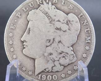 Lot 118. 1900 O Morgan silver dollar