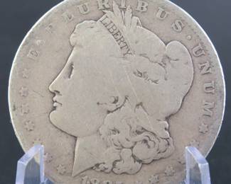 Lot 175. 1885 O Morgan silver dollar