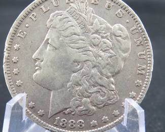 Lot 46. 1888 O Morgan silver dollar