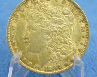 Lot 87. 1896 P Morgan silver dollar