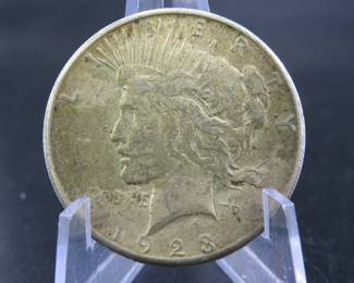 Lot 267. 1923 S Peace dollar