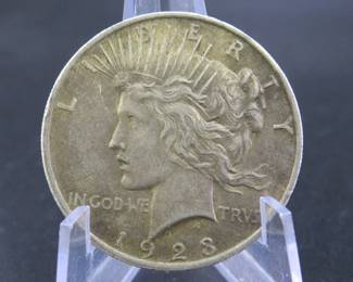 Lot 268. 1923 P Peace dollar