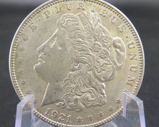 Lot 12. 1921 P silver dollar