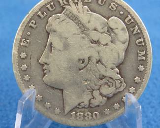Lot 88. 1880 S Morgan silver dollar