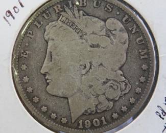 Lot 228. 1901 O Morgan silver dollar