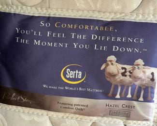 Serta Mattress on Bed 
