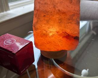 Pink Himalayan Touch Lamp