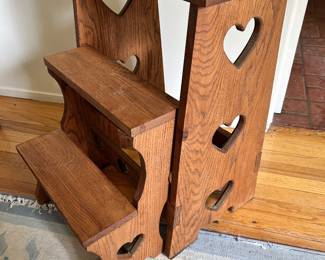 Vintage Folding Step Stool 