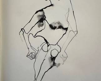 Sketch by local artist K. Kempner
