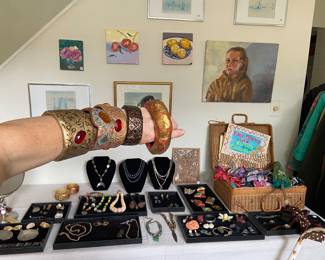 Paper mache bangles!