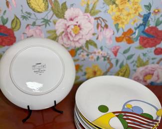 Vintage Tiffany & Co. Frank Lloyd Wright Plates