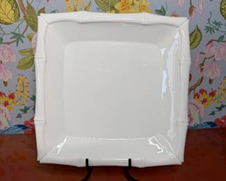 Vintage Tiffany & Co Faux Bamboo Plate