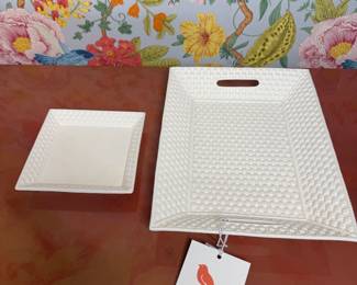 Vintage Tiffany & Co. Weave Trays