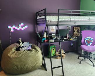 Loft Bed with Desk