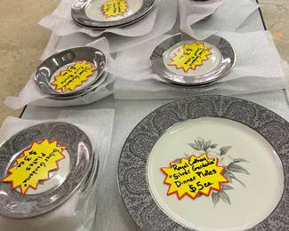 Royal Cathay "Silver Gardenia" Dishware and Sets