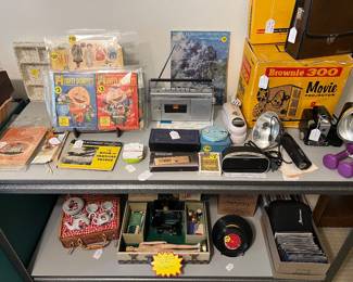 Vintage Items, Comic books, Photography, Vintage Film Projector