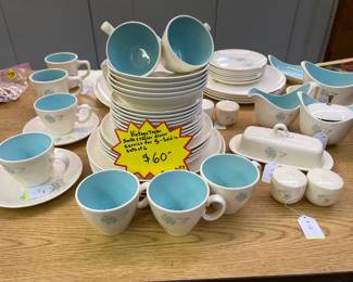 Vintage Taylor Smith & Taylor Dinner Service For 5
