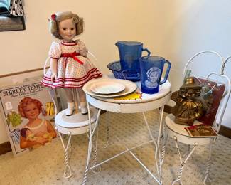 Danbury Mint Shirley Temple Doll, Vintage Shirley Temple Memorabilia