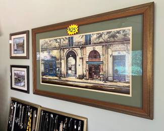 Large Wall Framed Art