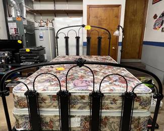 Vintage Victorian-Style Double bed Frame By Art Bedco Company