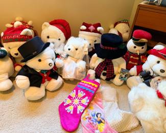 Daytons santa bears, Christmas Socks