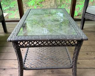 Patio coffee table