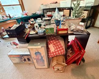 Christmas Decor and desk