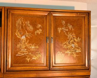Asian-inspired modular Cabinet